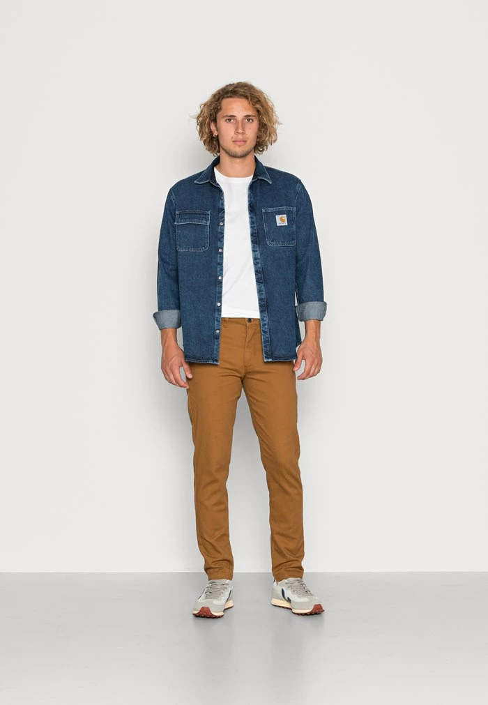 Jack & Jones JPSTMARCO JJDAVE - Chinos - Rubber 2 Jack & Jones JPSTMARCO JJDAVE - Chinos - Rubber - Image 2