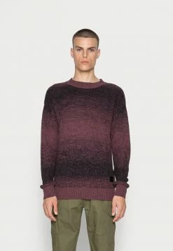 Jack & Jones JORMORGAN CREW NECK - Jumper - Catawba Grape