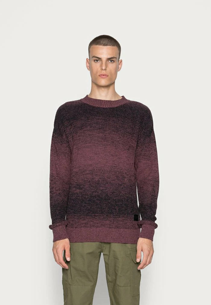 Jack & Jones JORMORGAN CREW NECK - Jumper - Catawba Grape 1 Jack & Jones JORMORGAN CREW NECK - Jumper - Catawba Grape