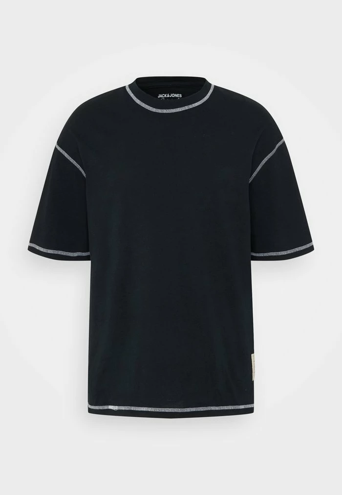 Jack & Jones JORPRIMO TEE CREW NECK - Basic T-shirt - Black 6 Jack & Jones JORPRIMO TEE CREW NECK - Basic T-shirt - Black - Image 6