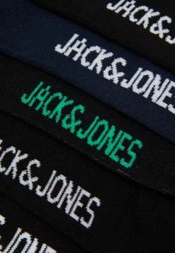Jack & Jones JACCRANIUM 5 PACK - Socks - Imperial Blue/burnt Ochre/navy Blazer /black -Jack & Jones Shop 38adbfcacd474966a579a8ec765293ba