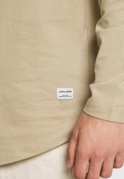 Jack & Jones JENOA TEE - Long Sleeved Top - Beige 9 Jack & Jones JENOA TEE - Long Sleeved Top - Beige -Jack & Jones Shop 38cd4a8e4c194a2e97596b2b7f633a32