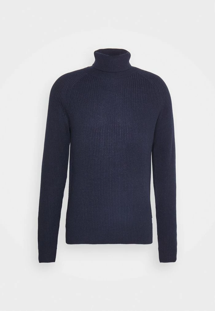 Jack & Jones JJPANNEL ROLL NECK - Jumper - Blau 4 Jack & Jones JJPANNEL ROLL NECK - Jumper - Blau - Image 4