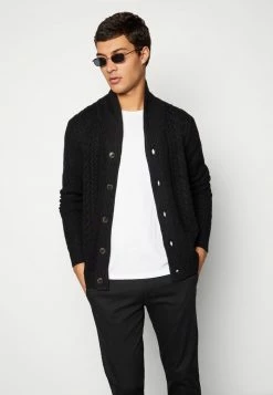 Jack & Jones JJCRAIG SHAWL NECK CARDIGAN - Cardigan - Black 9 Jack & Jones JJCRAIG SHAWL NECK CARDIGAN - Cardigan - Black -Jack & Jones Shop 3928a6aee0ae4484a28f46d1a0068ec8