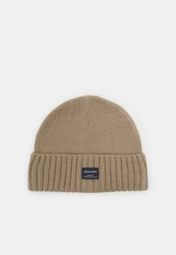 Jack & Jones JACTRISTAN SHORT BEANIE UNISEX - Beanie - Crockery
