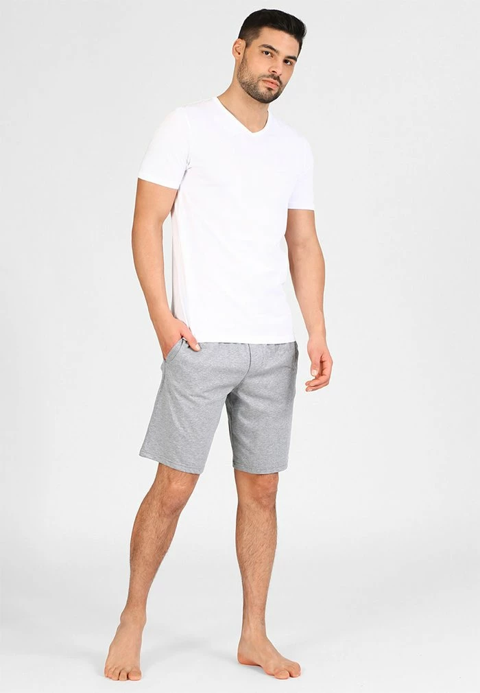 Jack & Jones JACBASIC V-NECK TEE 2 PACK - Undershirt - White 1 Jack & Jones JACBASIC V-NECK TEE 2 PACK - Undershirt - White