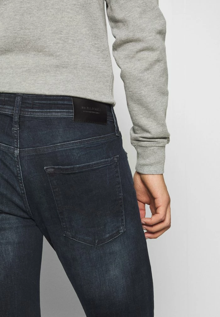 Jack & Jones JJILIAM JJORIGINAL - Slim Fit Jeans - Black Denim 5 Jack & Jones JJILIAM JJORIGINAL - Slim Fit Jeans - Black Denim - Image 5