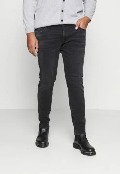 Jack & Jones JJILIAM JJORIGINAL - Slim Fit Jeans - Black Denim