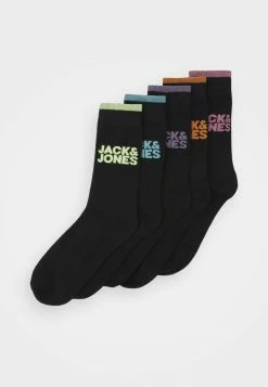 Jack & Jones JACJUMP SPING 5 PACK - Socks - Black