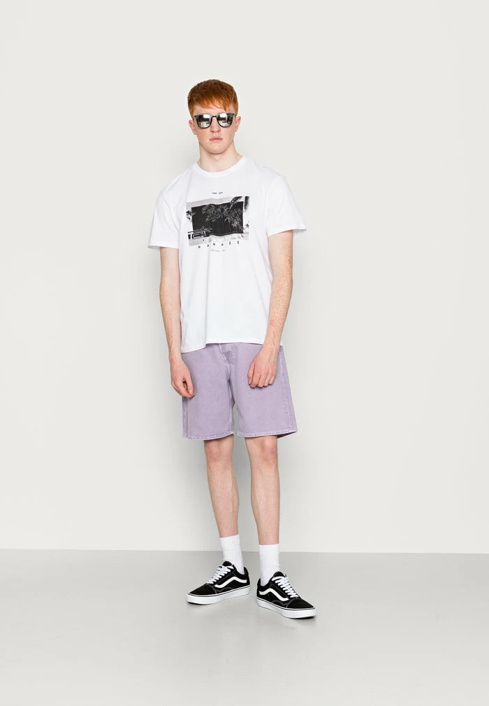 Jack & Jones JJITONY JJORIGINAL - Denim Shorts - Purple Ash 2 Jack & Jones JJITONY JJORIGINAL - Denim Shorts - Purple Ash - Image 2