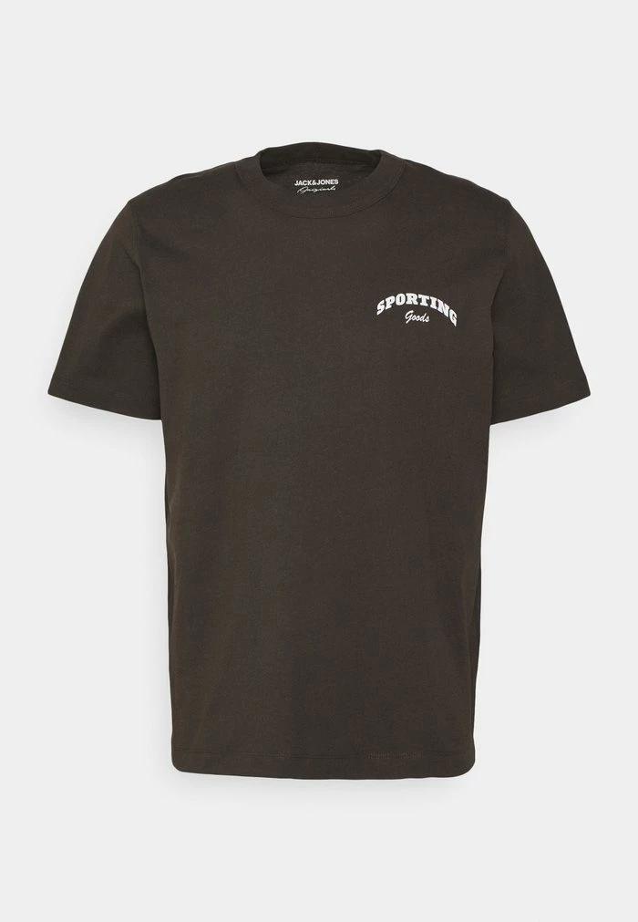 Jack & Jones JORCAPIO TEE CREW NECK UNISEX - Print T-shirt - Chocolate Torte 1 Jack & Jones JORCAPIO TEE CREW NECK UNISEX - Print T-shirt - Chocolate Torte
