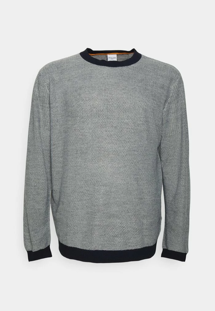 Jack & Jones JJBILLY CREW NECK - Jumper - Navy Blazer /cloud Dancer 4 Jack & Jones JJBILLY CREW NECK - Jumper - Navy Blazer /cloud Dancer - Image 4