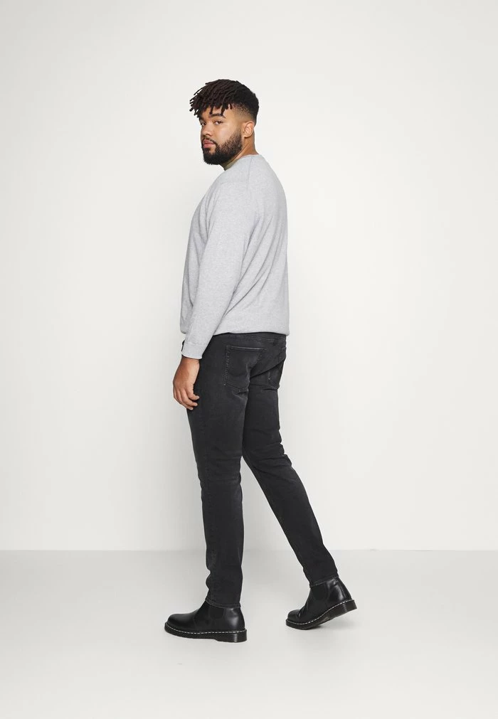 Jack & Jones JJILIAM JJORIGINAL - Slim Fit Jeans - Black Denim 3 Jack & Jones JJILIAM JJORIGINAL - Slim Fit Jeans - Black Denim - Image 3