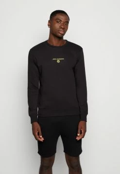 Jack & Jones JCOONO CREW NECK UNISEX - Sweatshirt - Black -Jack & Jones Shop 3b79d5db6bca4dad9f5bd599781ca46c