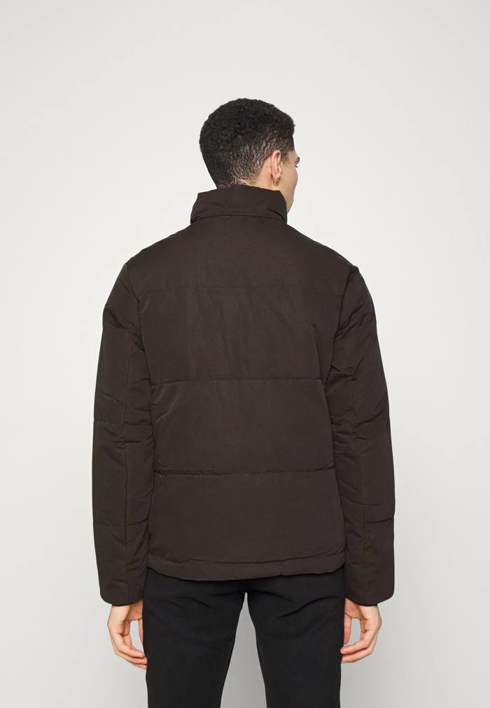 Jack & Jones JJTIMO PUFFER JACKET - Winter Jacket - Mulch 4 Jack & Jones JJTIMO PUFFER JACKET - Winter Jacket - Mulch - Image 4