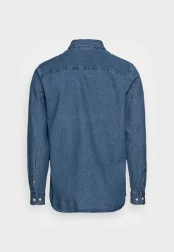 Alternative view of Jack & Jones JJPLAIN KANSAS SHIRT - Shirt - Medium Blue Denim