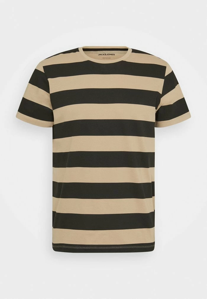 Jack & Jones JJNOA TEE CREW NECK - Print T-shirt - Crockery/black 6 Jack & Jones JJNOA TEE CREW NECK - Print T-shirt - Crockery/black - Image 6