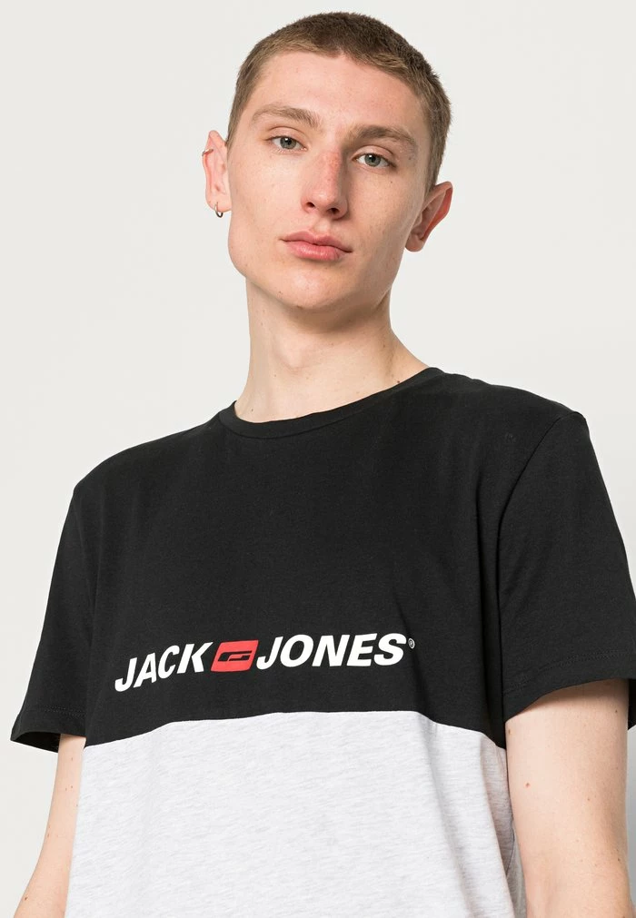 Jack & Jones JORCORP BLOCK TEE CREW NECK - Print T-shirt - Tap Shoe 5 Jack & Jones JORCORP BLOCK TEE CREW NECK - Print T-shirt - Tap Shoe - Image 5
