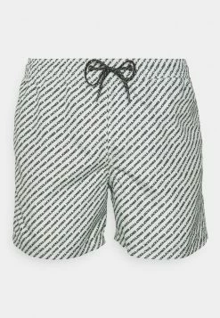 Jack & Jones JJICRETE JJSWIM BRANDED - Swimming Shorts - Metal