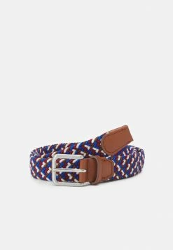 Jack & Jones JACSPRING BELT - Braided Belt - Red Dahlia