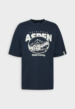Jack & Jones JORASPEN TEE CREW NECK UNISEX - Print T-shirt - Navy Blazer 8 Jack & Jones JORASPEN TEE CREW NECK UNISEX - Print T-shirt - Navy Blazer -Jack & Jones Shop 3e2b29815a9f401bae3940836e6139b3