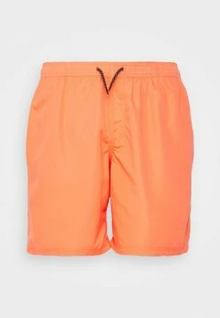 Jack & Jones JJICRETE SWIM SOLID - Swimming Shorts - Hot Coral