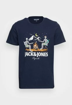 Jack & Jones JORSUNNYSKULL TEE CREW NECK - Print T-shirt - Navy Blazer -Jack & Jones Shop 3e896732b8b34e5eb29ea2f08091ee05