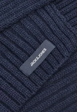 Jack & Jones JACBART SCARF - Scarf - Navy Blazer -Jack & Jones Shop 3ee46bbe92d64e15a21bbafb89e42444