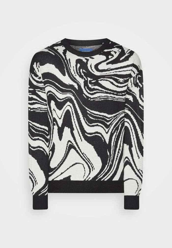 Jack & Jones JORMARBLE CREW NECKKA - Jumper - Black 5 Jack & Jones JORMARBLE CREW NECKKA - Jumper - Black - Image 5