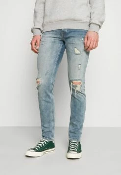 Jack & Jones JJIGLENN JJORIGINAL - Slim Fit Jeans - Blue Denim