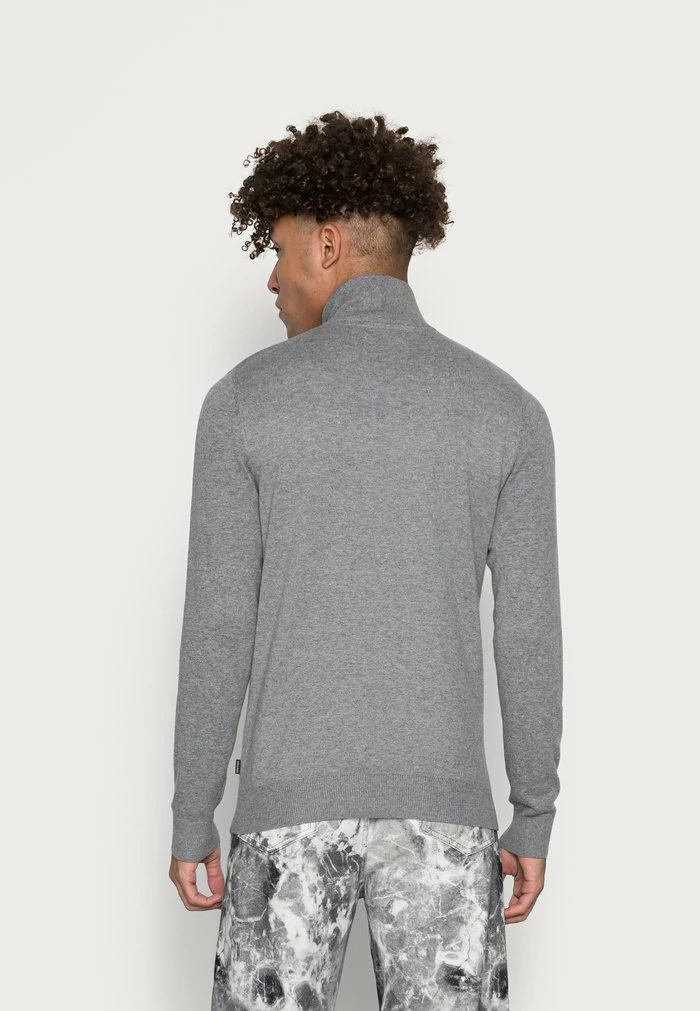 Jack & Jones Jumper - Grey Melange 3 Jack & Jones Jumper - Grey Melange - Image 3