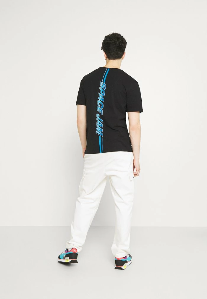 Jack & Jones SPACE JAM - Print T-shirt - Black 3 Jack & Jones SPACE JAM - Print T-shirt - Black - Image 3