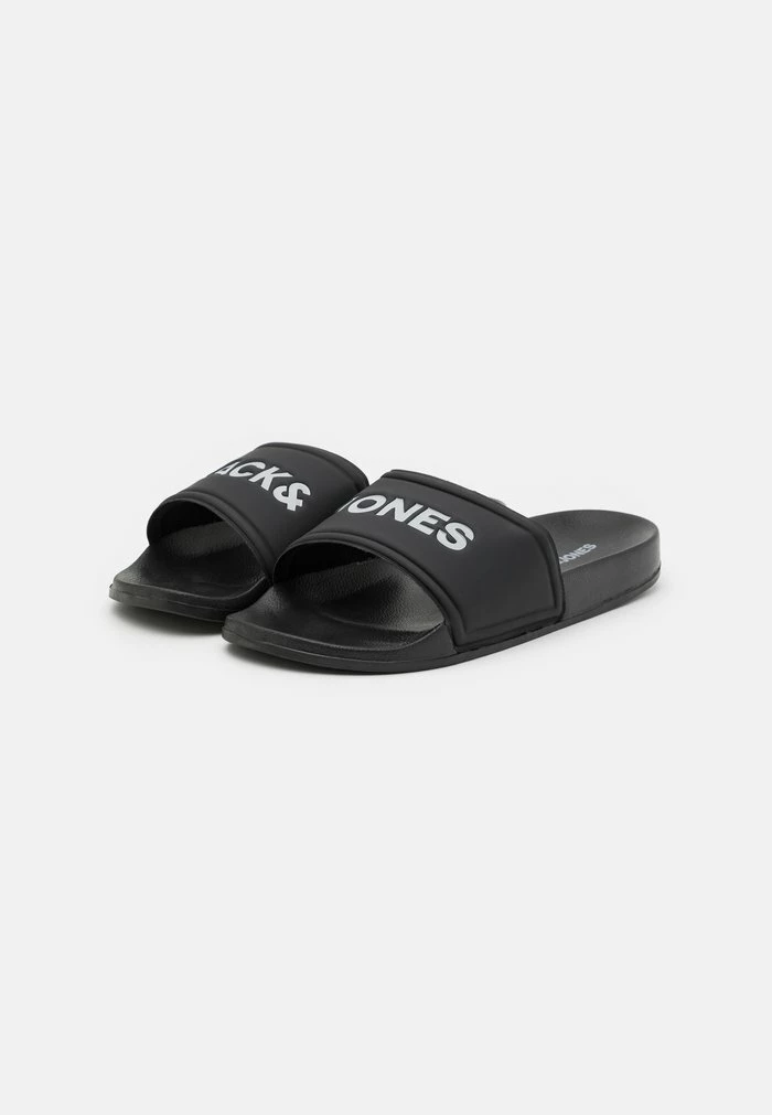 Jack & Jones POOL SLIDER - Pool Slides - Anthracite 4 Jack & Jones POOL SLIDER - Pool Slides - Anthracite - Image 4