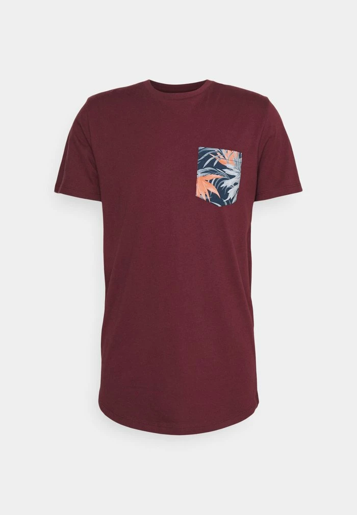 Jack & Jones JORPAAAN TEE CREW NECK - Basic T-shirt - Port Royale 1 Jack & Jones JORPAAAN TEE CREW NECK - Basic T-shirt - Port Royale