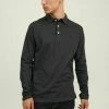 Jack & Jones JJEPAULOS - Polo Shirt - Dark Grey Melange