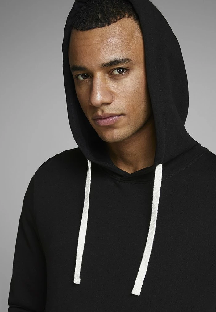 Jack & Jones Hoodie - Black 4 Jack & Jones Hoodie - Black - Image 4