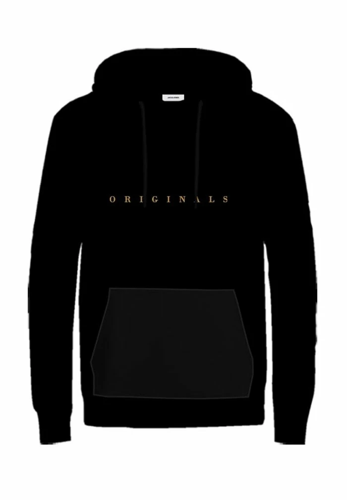 Jack & Jones Hoodie - Black 1 Jack & Jones Hoodie - Black