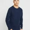 Jack & Jones JJEHILL CREW NECK - Jumper - Ensign Blue/navy Blazer