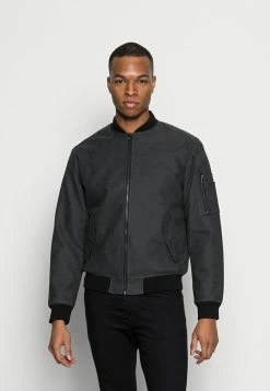 Jack & Jones JCOMONICO JACKET - Faux Leather Jacket - Black