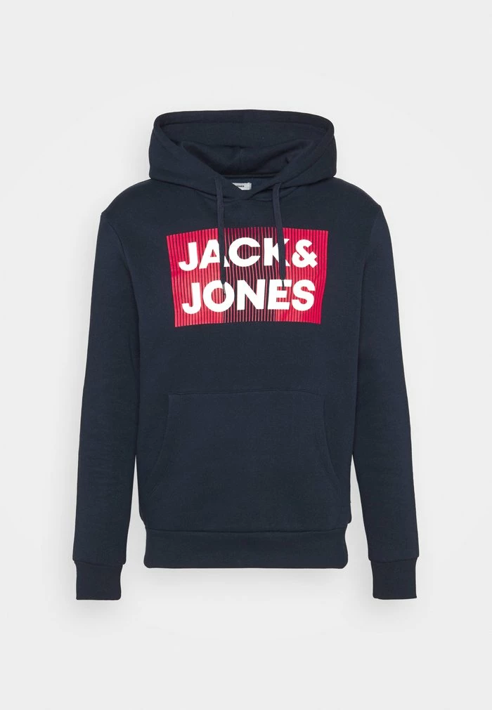 Jack & Jones JJECORP LOGO HOOD - Hoodie - Navy Blazer 5 Jack & Jones JJECORP LOGO HOOD - Hoodie - Navy Blazer - Image 5