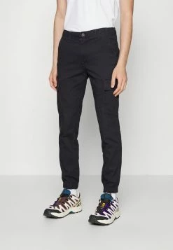Jack & Jones JJIMARCO JJJAMIECUFFED - Cargo Trousers - Phantom