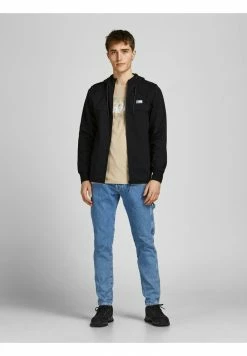 Alternative view of Jack & Jones JCOAIR - Zip-up Sweatshirt - Black