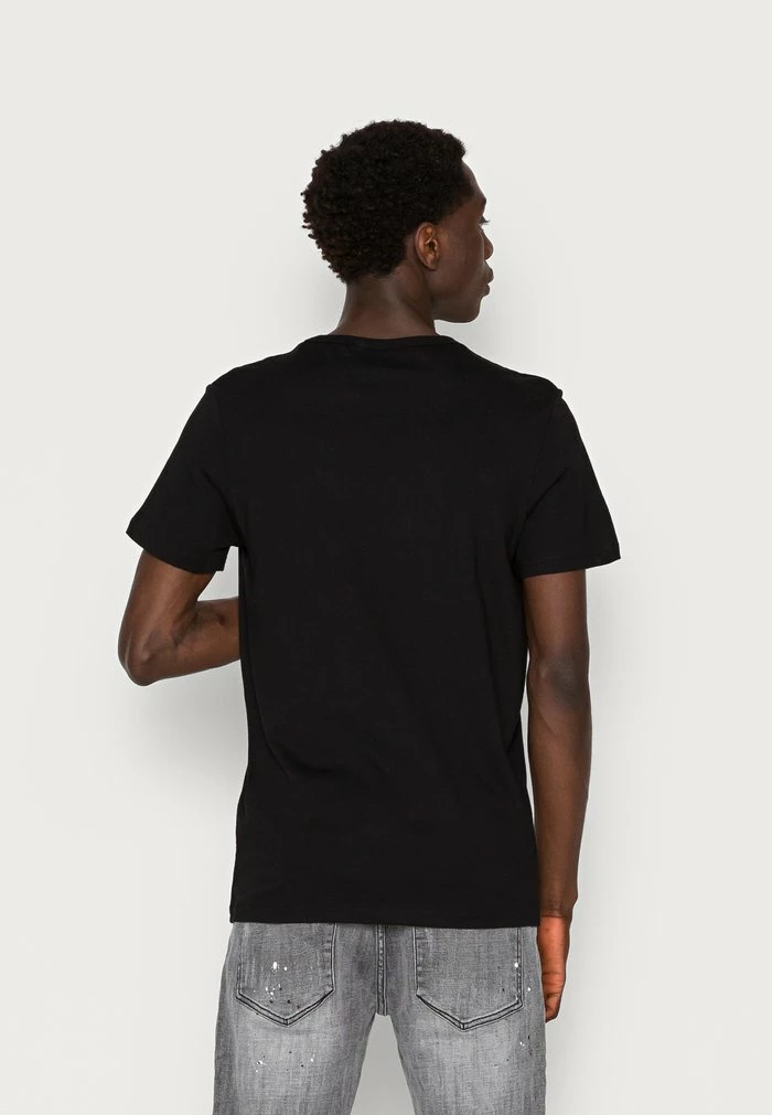Jack & Jones SETH TEE CREW NECK - Print T-shirt - Black 3 Jack & Jones SETH TEE CREW NECK - Print T-shirt - Black - Image 3