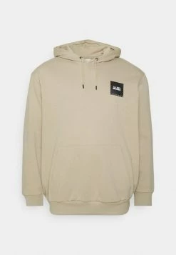 Jack & Jones JJLOCK HOOD - Hoodie - Beige
