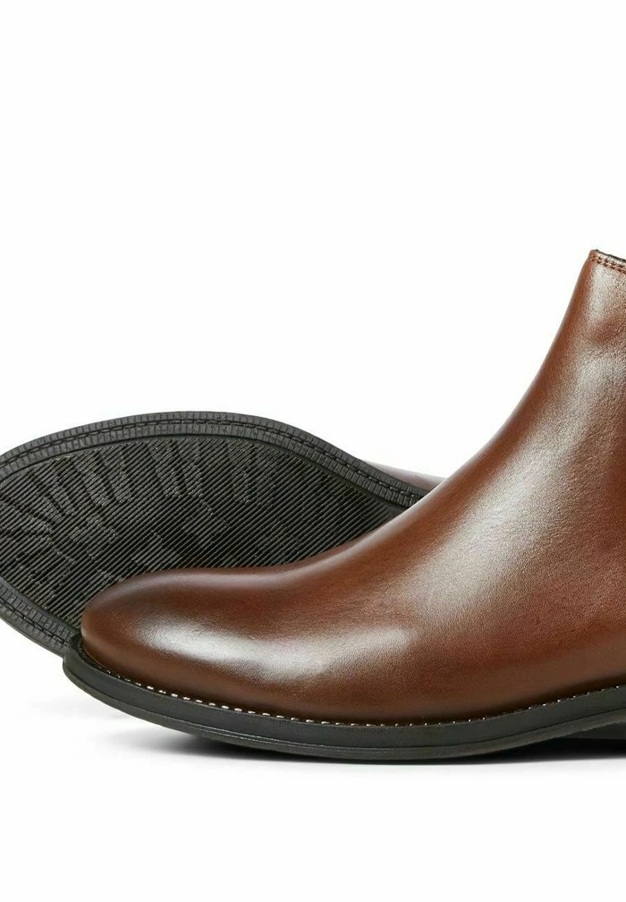 Jack & Jones JFWARGO LEATHER CHELSEA LN - Classic Ankle Boots - Cognac 5 Jack & Jones JFWARGO LEATHER CHELSEA LN - Classic Ankle Boots - Cognac - Image 5