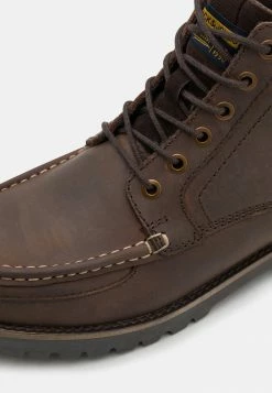 Jack & Jones JFWBROCKWELL MOC BOOT - Lace-up Ankle Boots - Java 11 Jack & Jones JFWBROCKWELL MOC BOOT - Lace-up Ankle Boots - Java -Jack & Jones Shop 431ec2020e304c1fafbf89dd334d8867