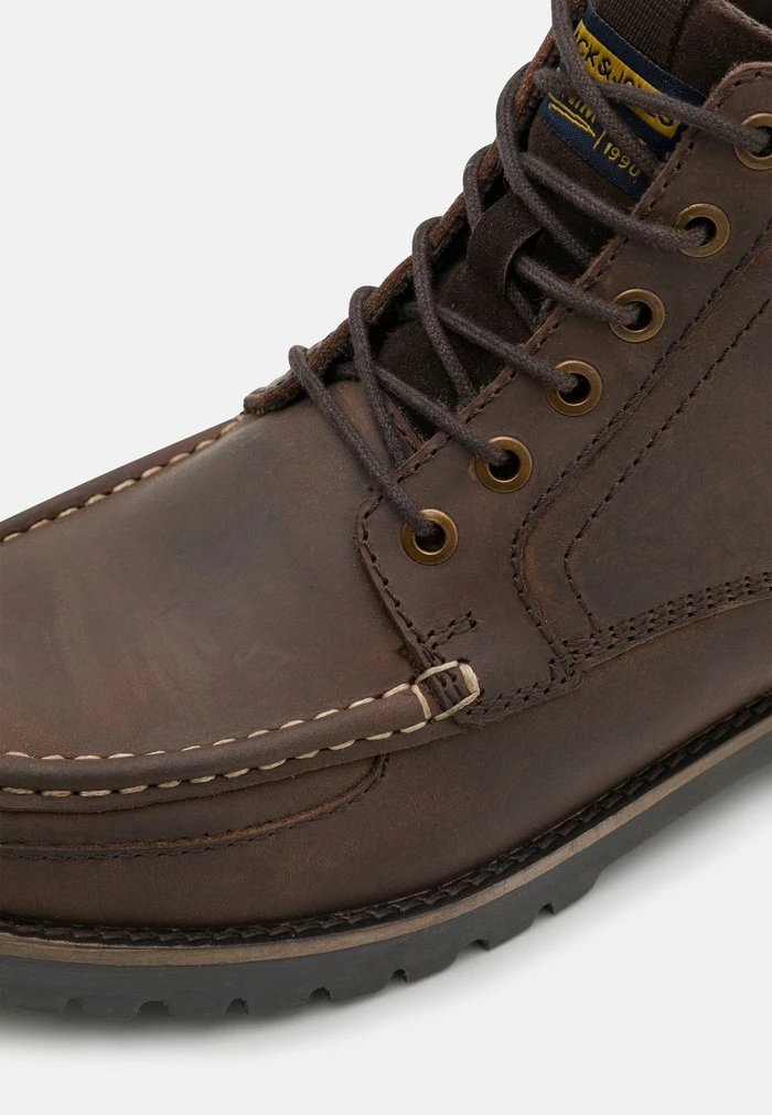 Jack & Jones JFWBROCKWELL MOC BOOT - Lace-up Ankle Boots - Java 6 Jack & Jones JFWBROCKWELL MOC BOOT - Lace-up Ankle Boots - Java - Image 6