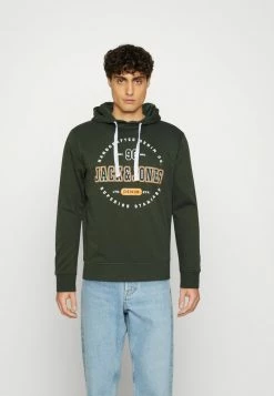 Jack & Jones JJSTAMP HOOD - Sweatshirt - Rosin