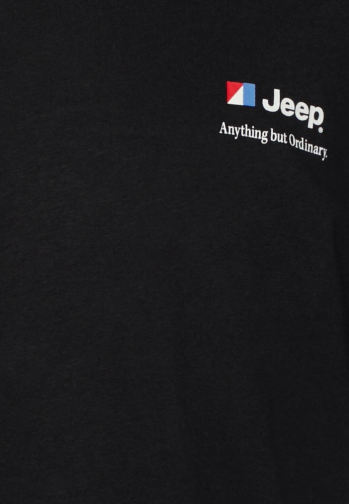 Jack & Jones JORJEEP TEE CREW NECK UNISEX - Print T-shirt - Black 5 Jack & Jones JORJEEP TEE CREW NECK UNISEX - Print T-shirt - Black - Image 5