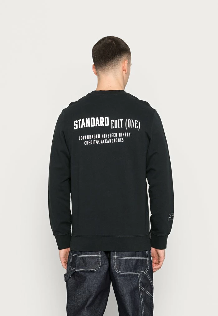 Jack & Jones JORJUNGLE CREW NECK - Sweatshirt - Tap Shoe 1 Jack & Jones JORJUNGLE CREW NECK - Sweatshirt - Tap Shoe